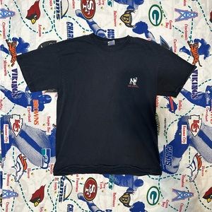 Vintage Gildan 2012 Big Dogs Man Cave Rules Funny Graphic Heavy T Shirt